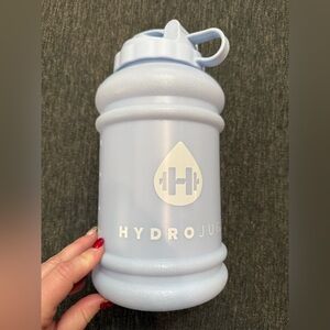 HydroJug Pastel Blue Hydration Bottle used but excellent condition like new
